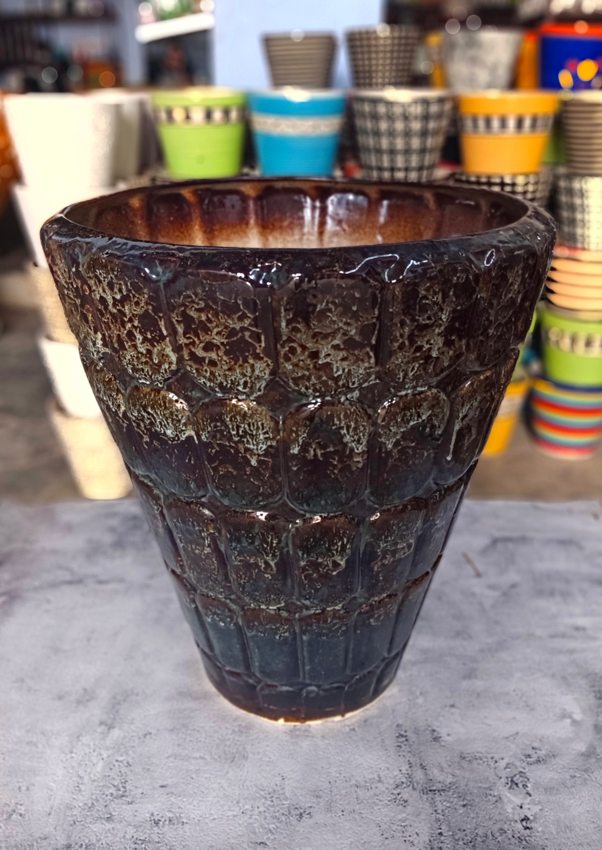 Ceramic Big Glass Pots