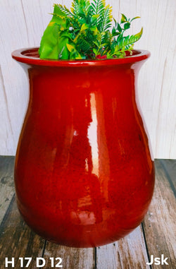 Collection of Ceramic Big Designer Pots in a gallery layout