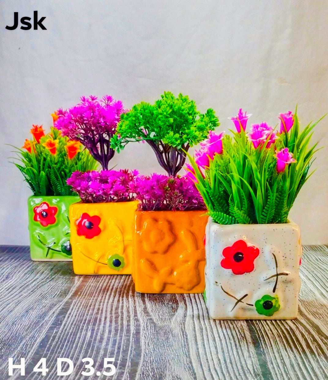 Ceramic Flower Box Pots For Planters