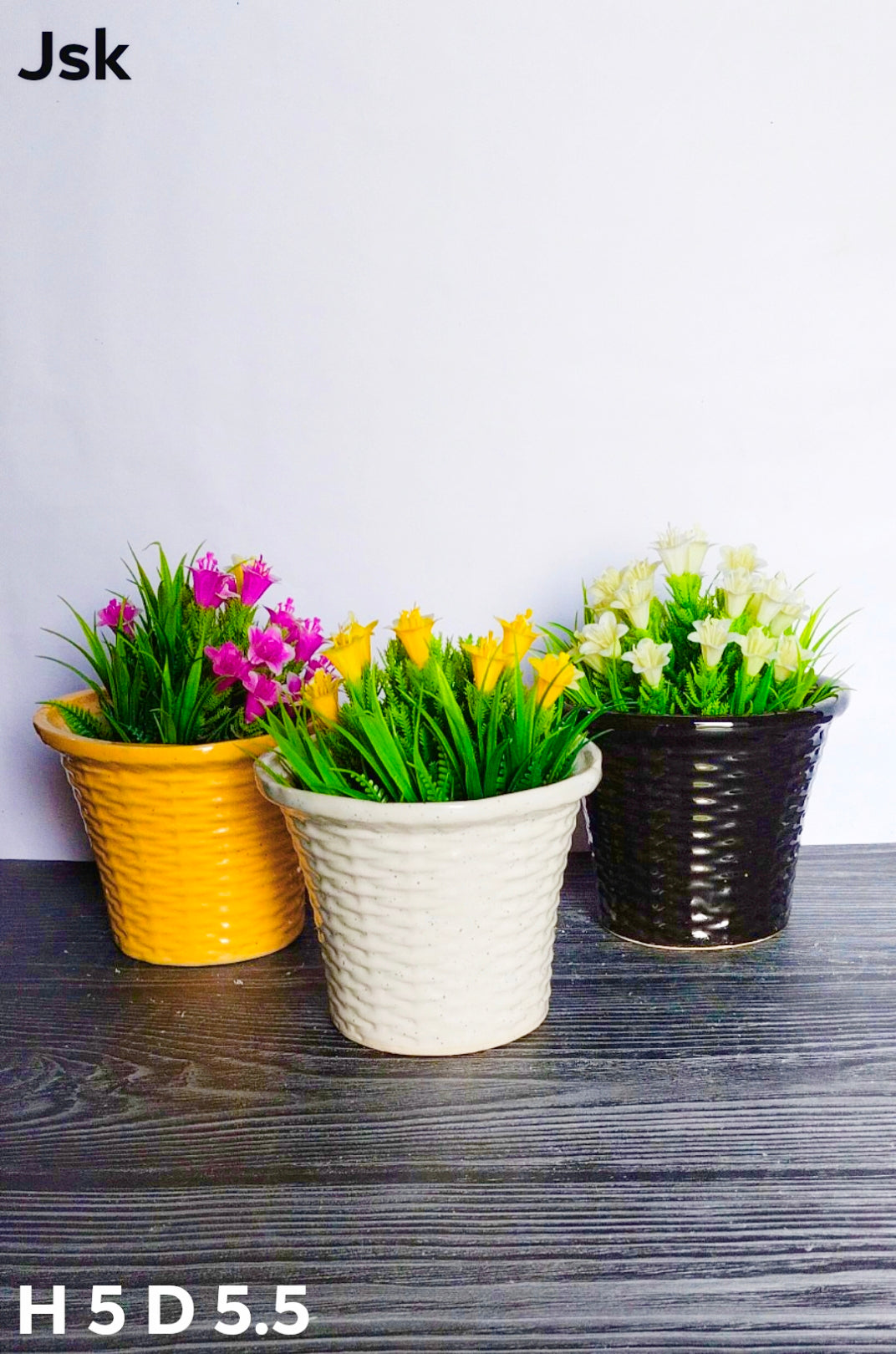 Collection of Ceramic Line Balti Pots in a gallery layout