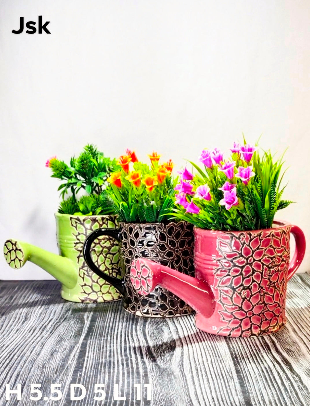 Ceramic Water Can Pots For Planters