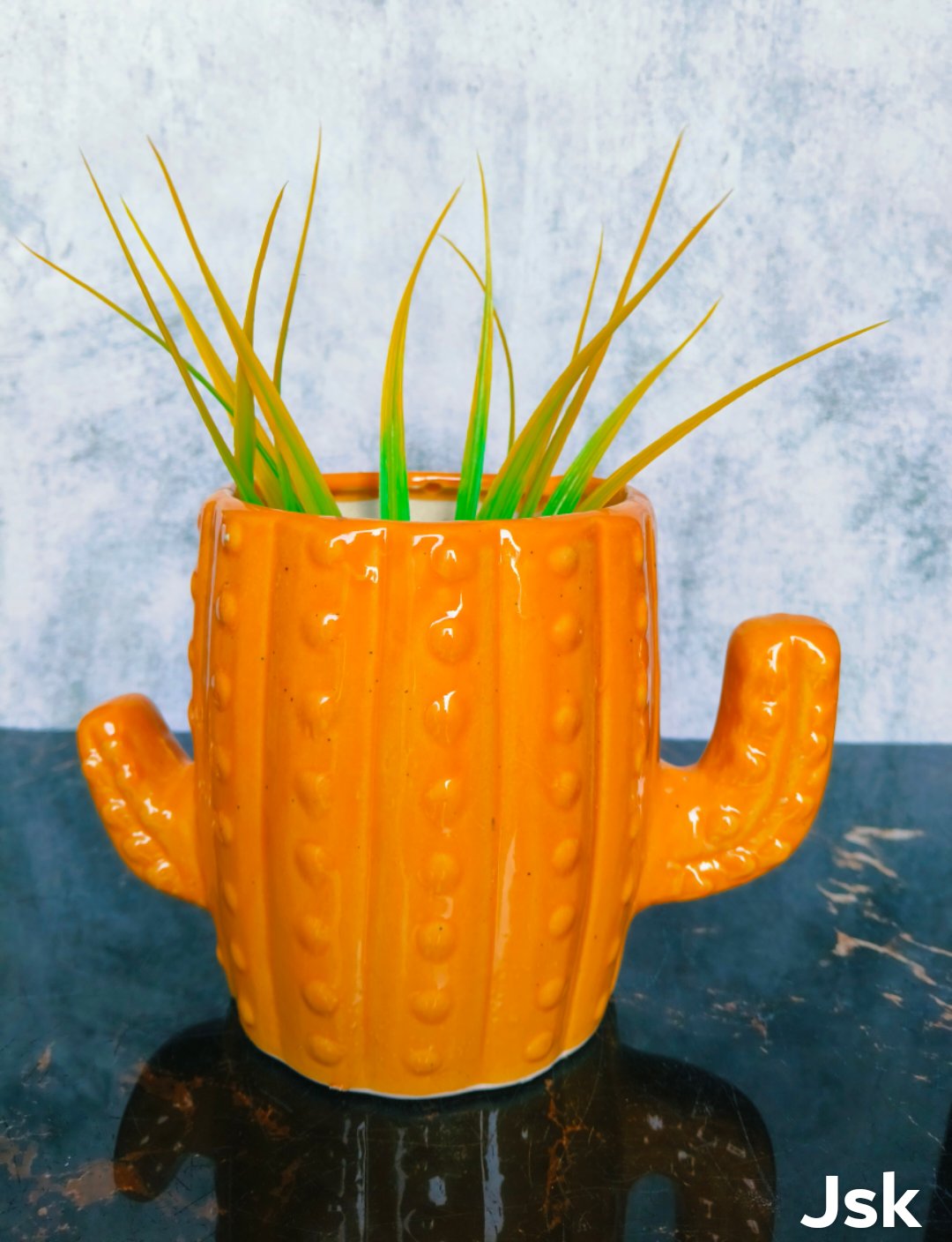 Collection of Ceramic Cactus Pots For Planters in a gallery layout