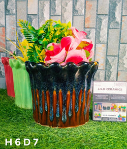 Collection of Ceramic Designer Pots For Planters in a gallery layout