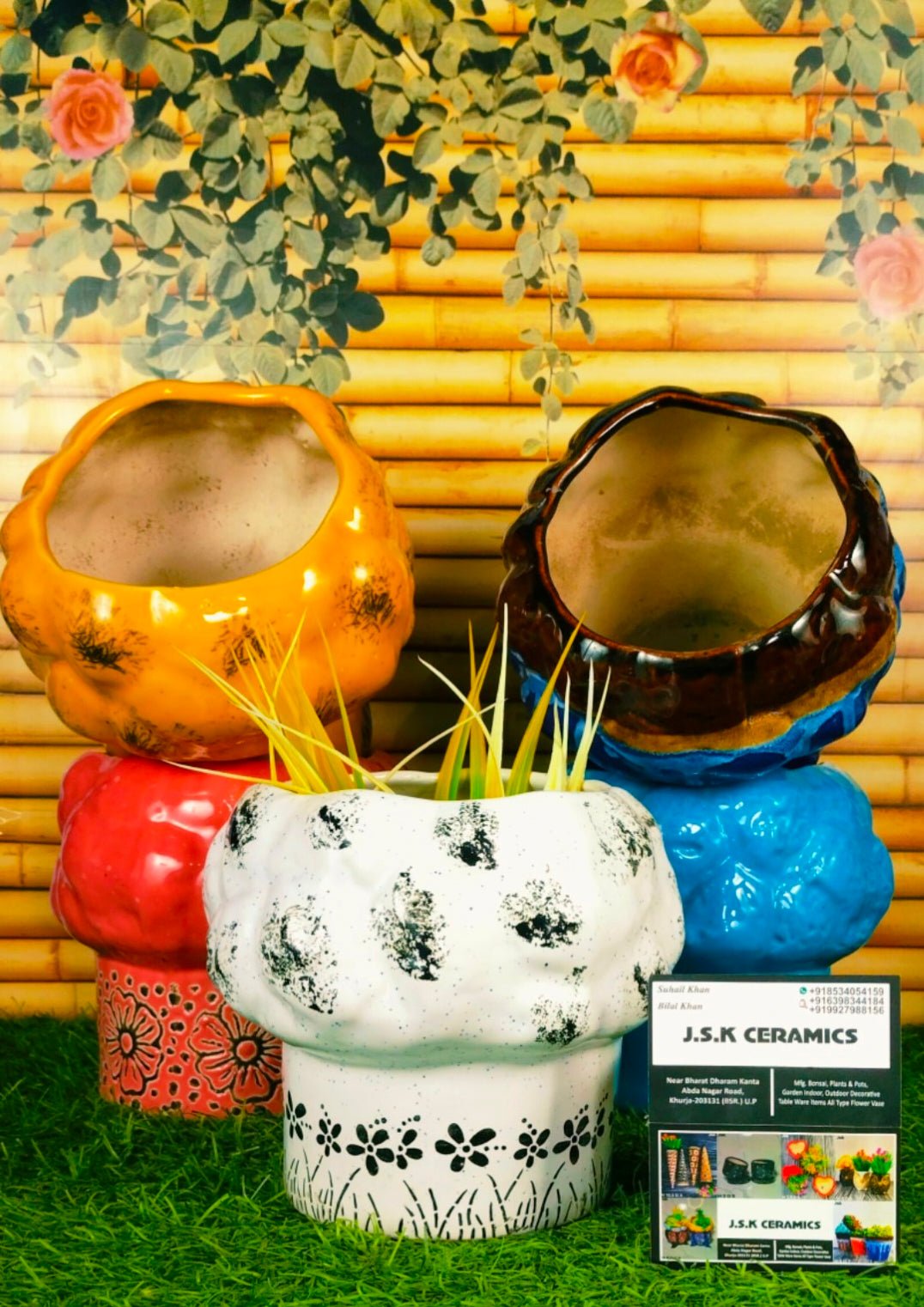 Ceramic Gobi Pots For Planters