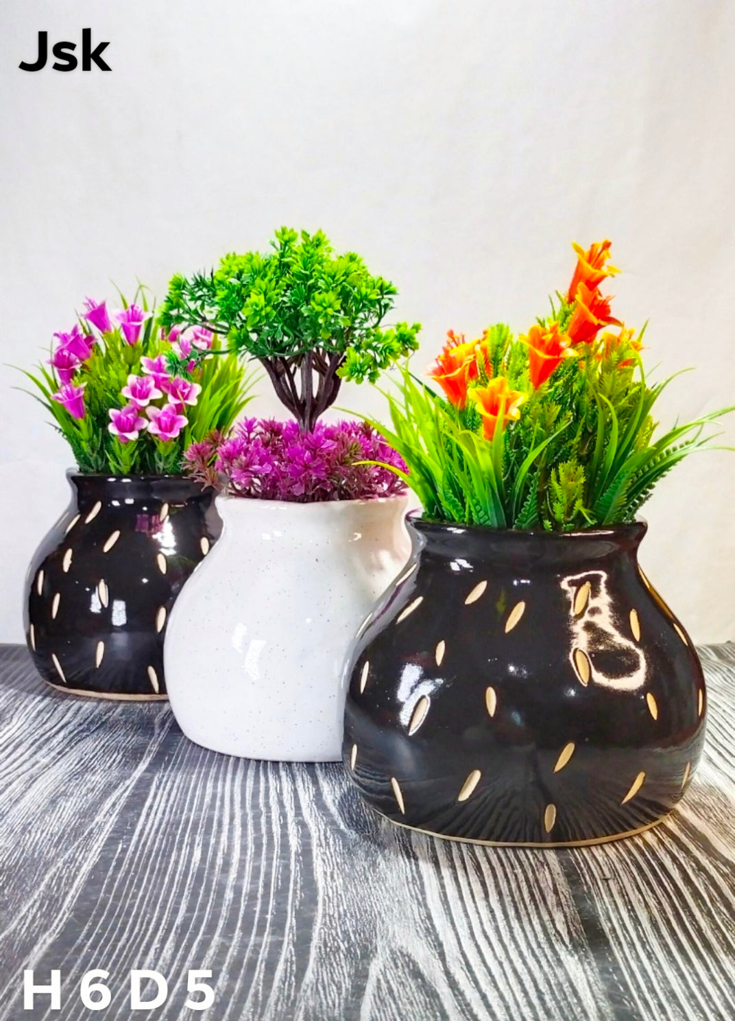 Ceramic Matki Pots For Planters