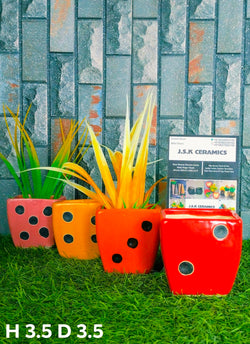 Collection of Ceramic Lido Pots For Planters in a gallery layout