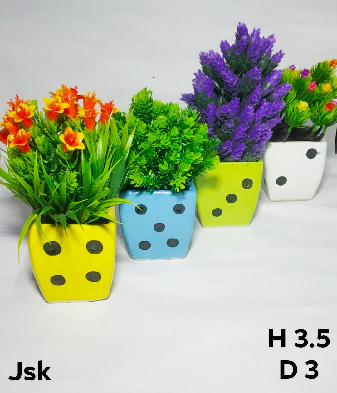 Collection of Ceramic Lido Pots For Planters in a gallery layout