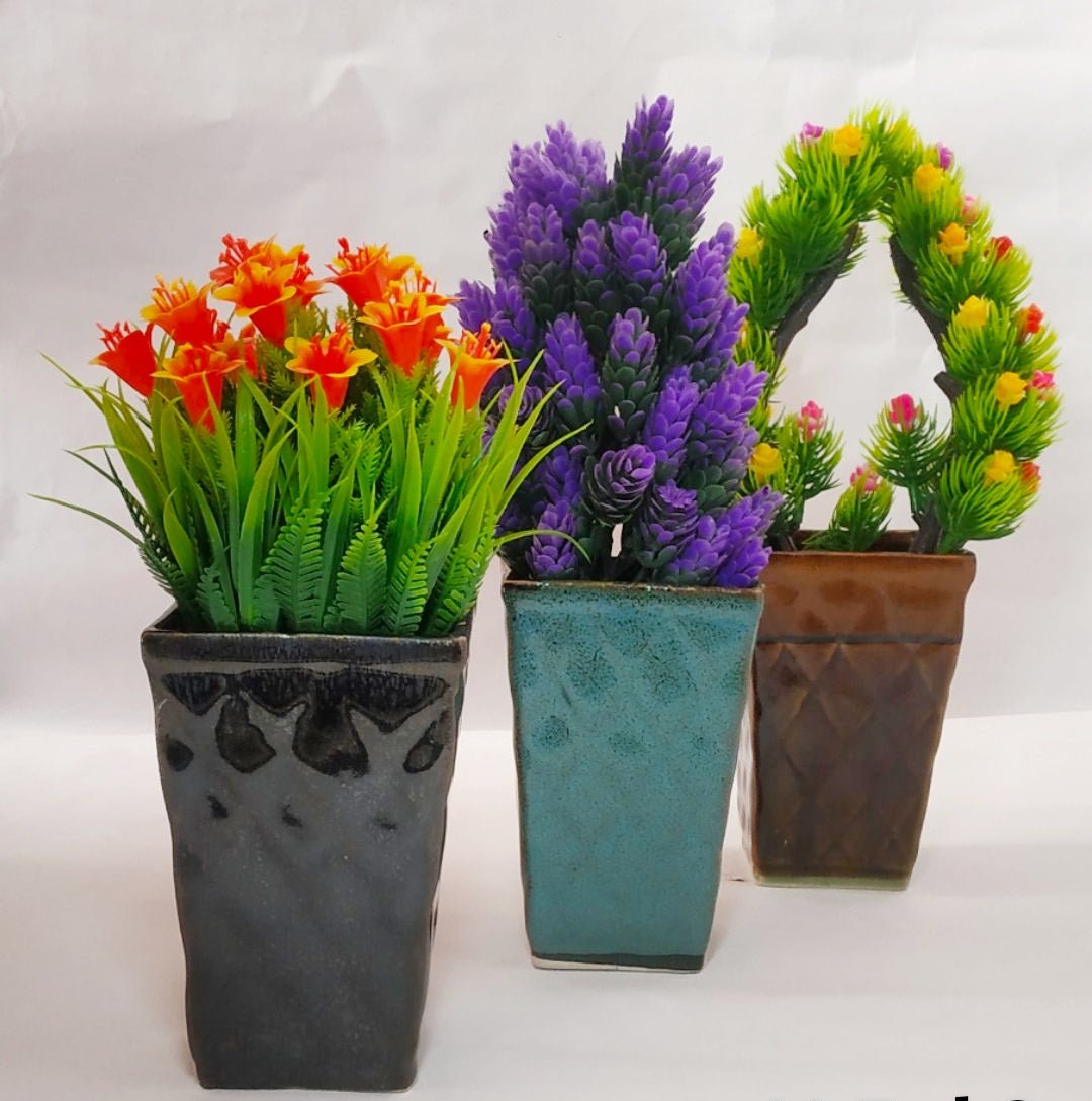 Ceramic Glass Type Pots