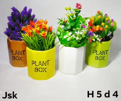 Collection of Ceramic Plant Box Pots For Planters in a gallery layout