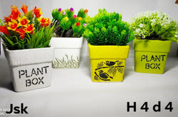 Collection of Ceramic Plant Box Pots For Planters in a gallery layout